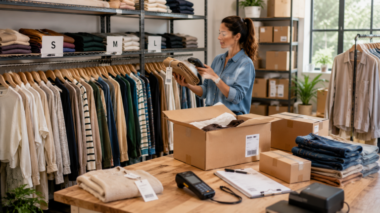Gestión de stock y pedidos online en una tienda de ropa