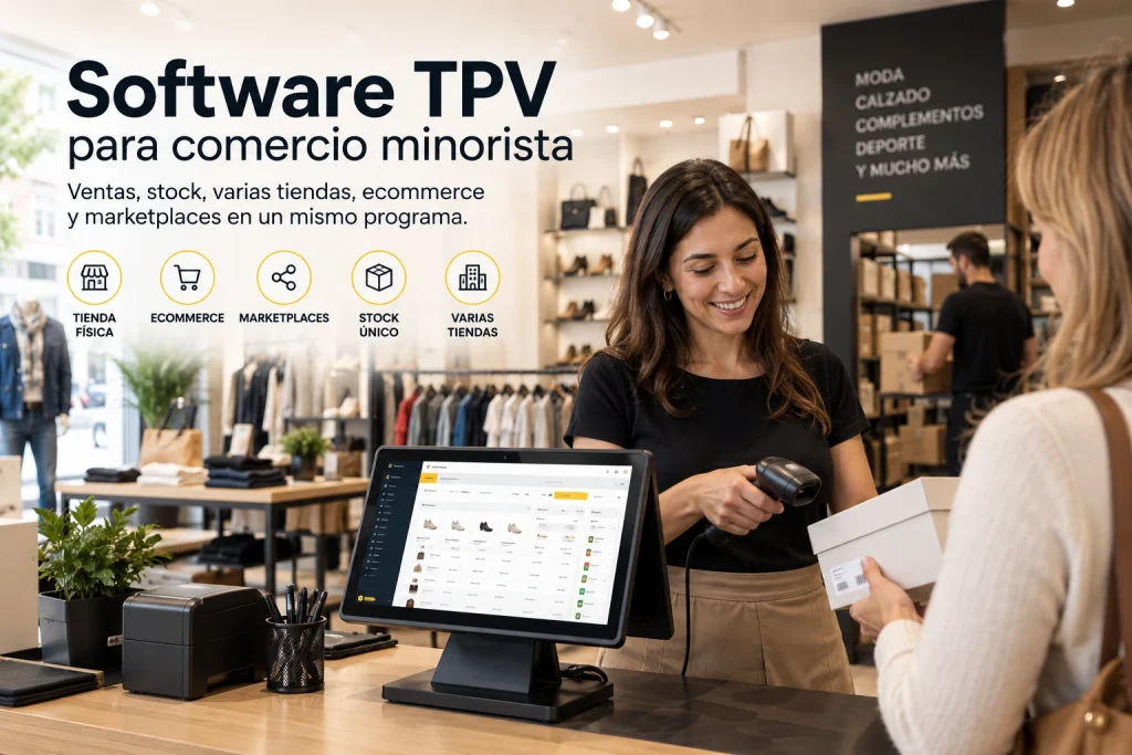 Software TPV para comercio minorista​